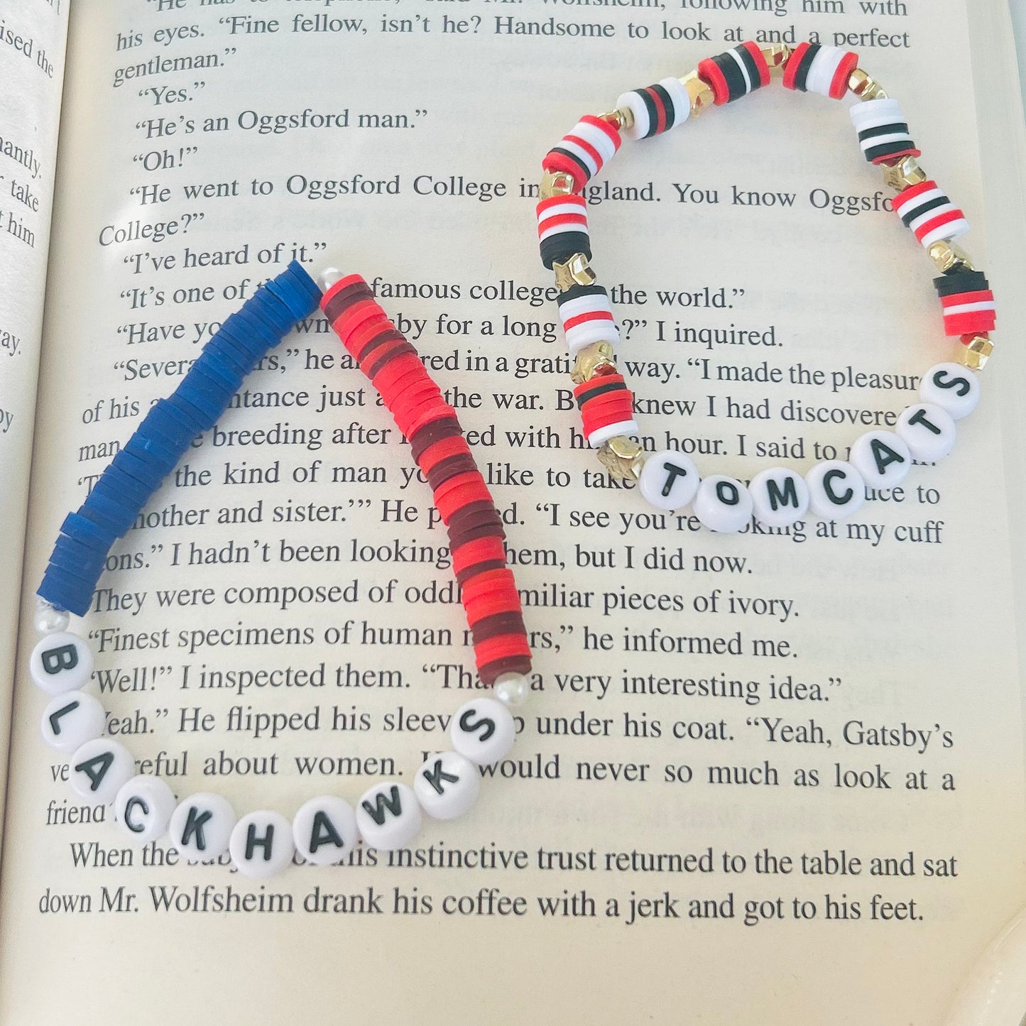 Custom School Mascot/Color/Name Bracelet