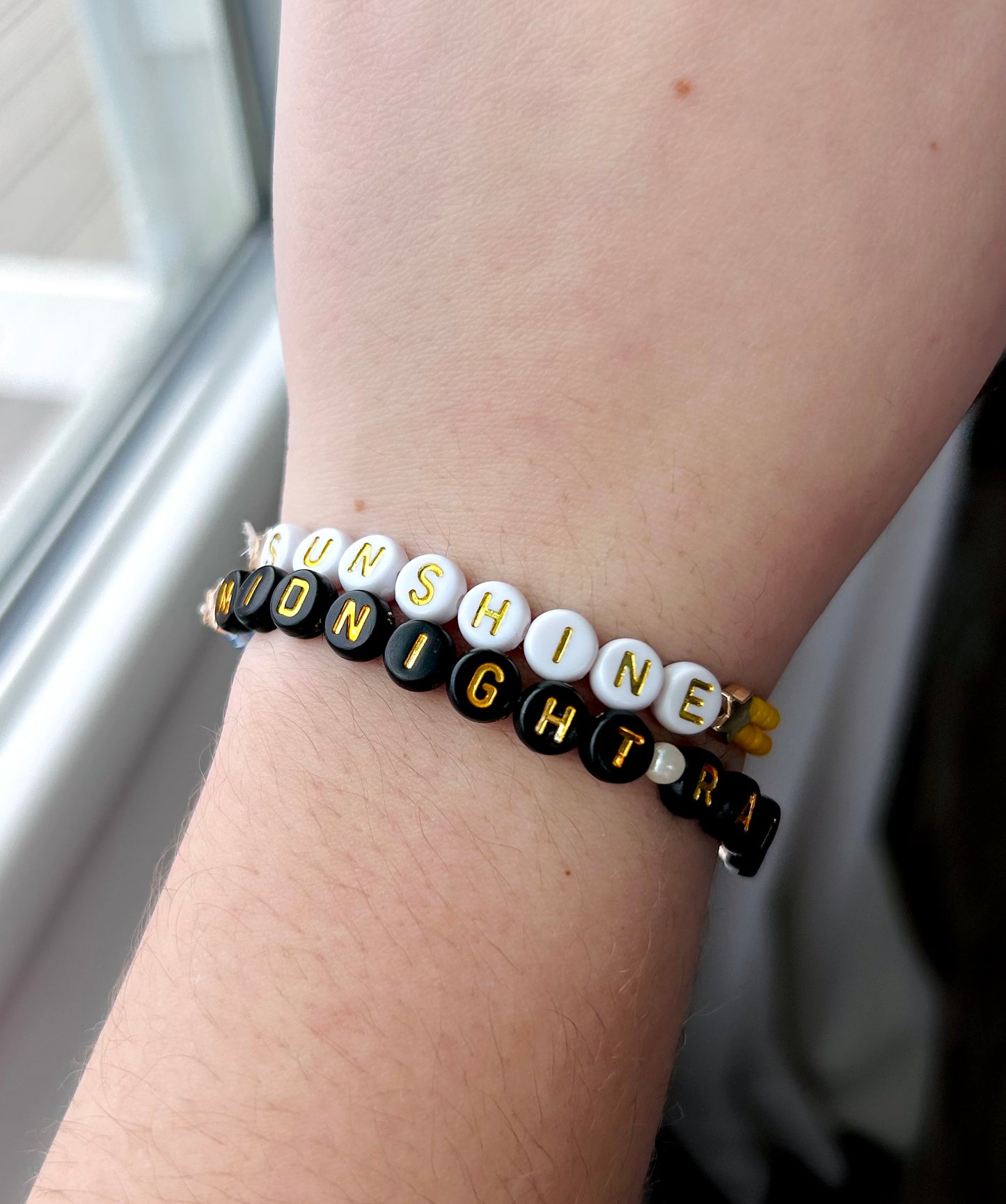 Sunshine & Midnight Rain Bracelet