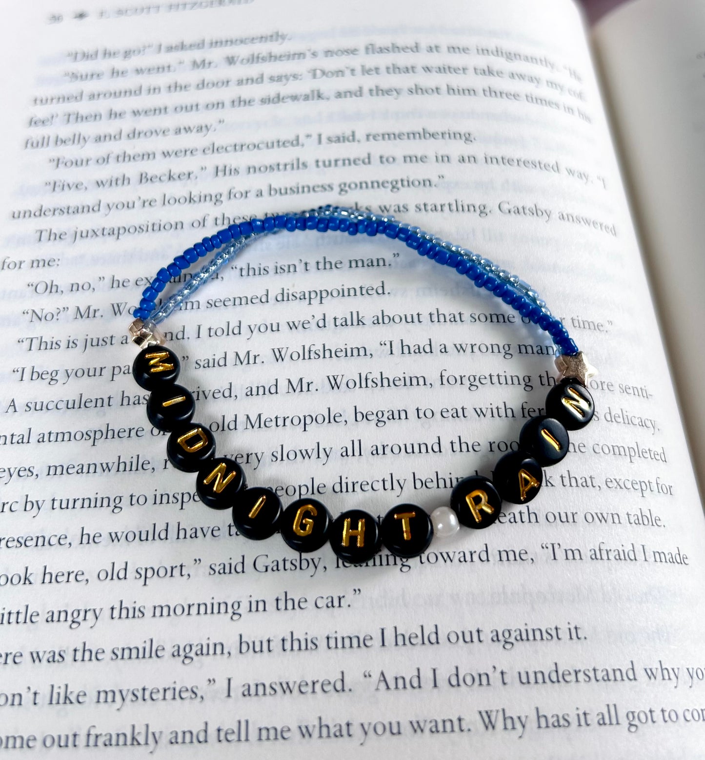 Sunshine & Midnight Rain Bracelet