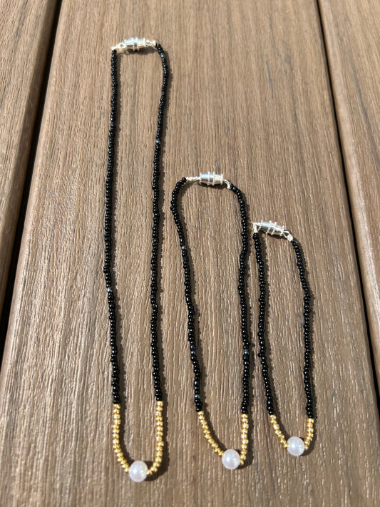 Mattea Necklace, Bracelet, and Anklet SET