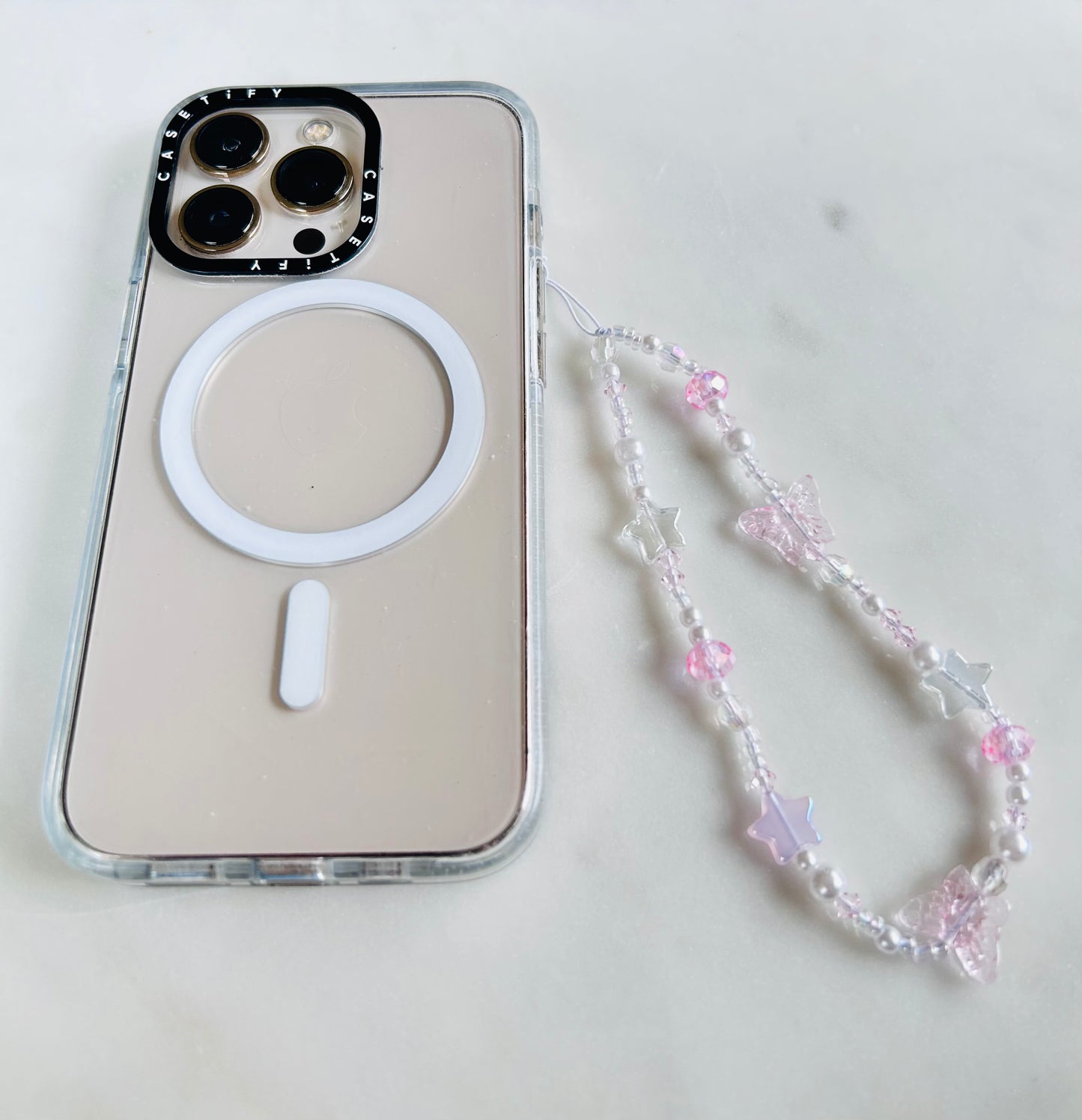 Pink Phone Charm